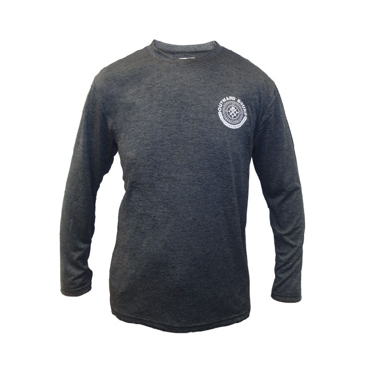 Buy Regular fit Basic tee - Dark Grey Melange - from